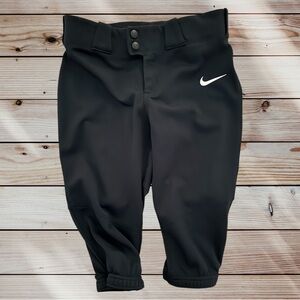 Nike Girls' Vapor Select Softball Pants, Black, Small